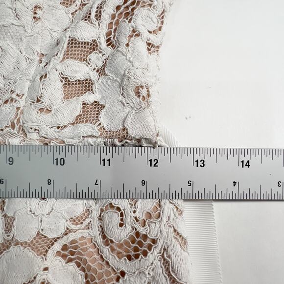 Alexis S Womens Rene Lace Wide Leg Jumpsuit Halter Lined Rose Detail - Picture 11 of 13